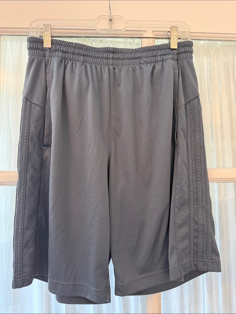 Men's Athletic Grey Performance Shorts